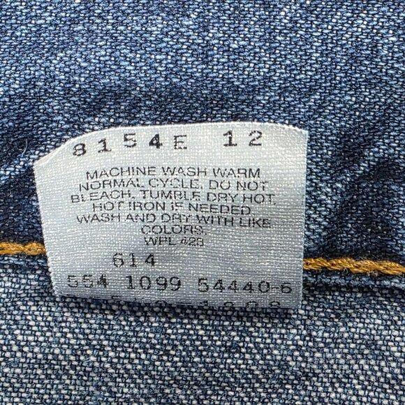 Mens Levi's 550 Blue Denim Shorts Relaxed Fit 11" Inseam 100% Cotton Size 40 - Picture 4 of 10